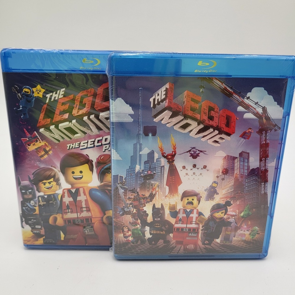 The Lego Movie 1 & 2‎ The Second Part Blu-Ray 2014 2019